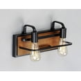 thumbnail image 2 of Maxim Lighting - Two Light Bath Vanity - Black Forest- 2 Light Bath Vanity-7.25, 2 of 7