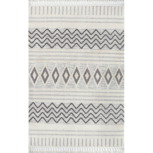 Alfombra Momeni Odessa Collection Runner Area Color - Gris, Tamaño - Runner 2'3 "X 8 ' Momeni ODESSODE-5GRY2380