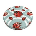 thumbnail image 1 of Disketp Insects Funda Redonda para Taburete, Funda de Cojín para Silla de Bar Suave y Elástica-12 inch, 1 of 7