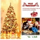 thumbnail image 5 of Árbol de Navidad Costway 1,8m con 928 Ramas Abeto Artificial Nevado Base de Metal, 5 of 7