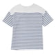 thumbnail image 4 of Hombro Frío Tops Mujeres Cuello en V Manga Corta Fuera Del Hombro Color Sólido Blusa Casual Suave Poliéster Primavera Verano Moda, 4 of 5