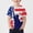 B, variant on Boys 4th of July T Shirts- Short Sleeve Crewneck Casual Soft Kids Patriotic Clothes Multicolor Size 5