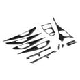 thumbnail image 3 of 11Pcs/Set Dry Carbon Fiber Interior Decoration Center Console Gear Air Outlet Inner Door Instrument Cover Trim Fit for Infiniti Q50 2014-2017, 3 of 5