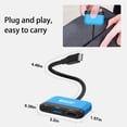 thumbnail image 7 of Switch Dock for Nintendo Switch/OLED Switch,3-in-1 Portable TV Dock with 4K HDMI USB 3.0 Port USB C PD 100W Charging,Travel Docking Station Replacement for Switch, 7 of 7