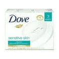 thumbnail image 3 of Dove Sensitive Skin Beauty Bar, Unscented, 3.17 oz bars, 3 ea (Pack of 2), 3 of 3