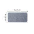 thumbnail image 2 of TIELUTT Water Absorbing Pad Bathroom White Diatomaceous Earth Kitchen Tray Towel Rack for Door Towel Racks for Bathroom Wall Mounted Paper Towel Holder Bathroom Shelves over Toilet Pool Towel Rack, 2 of 7