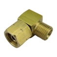 thumbnail image 1 of Multipurpose Copper Gas Fitting – 3/8" Inner Thread to 1/4" Outer Thread Left-Hand Adapter for Propane AppliancesG, 1 of 5