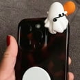 thumbnail image 7 of Sylvtty Halloween Ghost Phone Buddy Mini Ghost Figures Adhesive Phone Accessory Cute Stick-On Ghost Phone Topper for Smartphone Desk Decor, 7 of 7