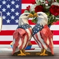 thumbnail image 5 of Clearance Under $5! InsCrazy 4th of July Decorations 2D Figurine Wooden Desktop Decor for Home Party Supplies, 5 of 6