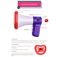 thumbnail image 2 of 2X Mini Funny Vocal Toys Voice Changer Loudspeaker Recording Gift Three Sound Effects Variable Sound for Children Kids, 2 of 6