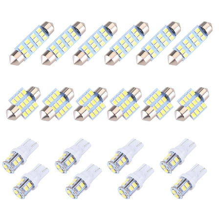 Guwzn 20PCS for Interior Reading Lights LED Door Lights Car Modification Accessories