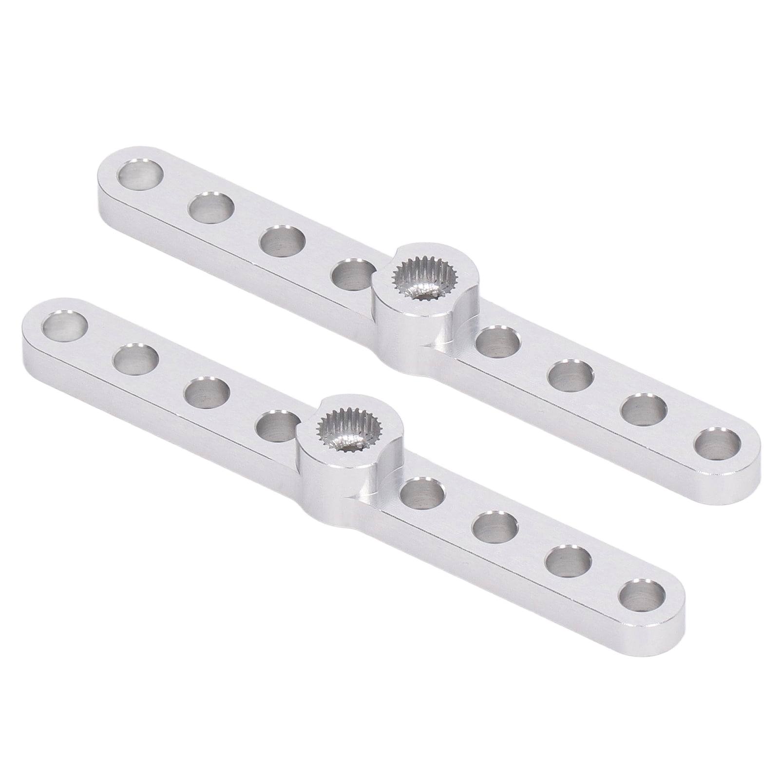 SUNGOOYUE Brazo De Servo 25T En Aleación De Aluminio – 3 Piezas Tipo Largo Para 1/10 Coches RC, Actualización Duradera Y Fácil De Instalar (Rojo)
