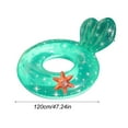 thumbnail image 3 of Inflatable for Adults Starry Sky Sequin Design Thickened Pool Float Water Sports Outdoor Recreation, 3 of 3