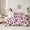 Pink, variant on Feelyou Cartoon Cherry Twin Bedding Sets 7pcs, Brown Cheetah Print Bedding Comforter Set
