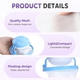 thumbnail image 3 of Floating Hair Filtering Mesh Removal, Lint Catcher for Washing Machine, Pet Hair Remover for Laundry, Reusable Washing Machine Hair Filter Mesh Bags (Mixed Color 3 Pack), 3 of 8