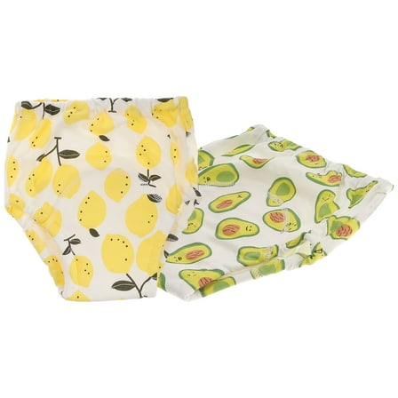 LEORX 2Pcs Cotton Potty Training Underwear Assorted Colors Breathable Absorbent Pants