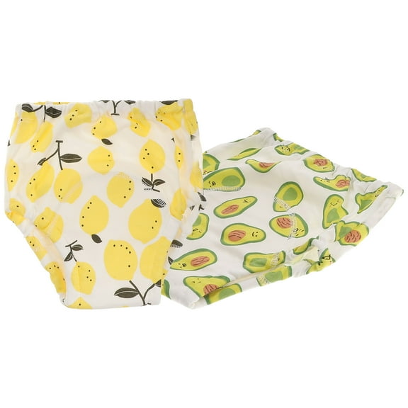 LEORX 2Pcs Cotton Potty Training Underwear Assorted Colors Breathable Absorbent Pants