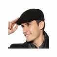 thumbnail image 1 of Boina plana ajustable para hombre, ideal para otoño e invierno., 1 of 5