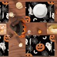 thumbnail image 3 of Placemats XCHI Boo Spooky Ghost Pumpkin para Halloween, juego de 6, 3 of 6