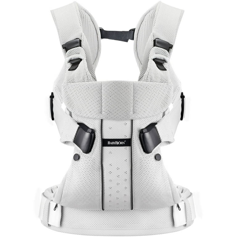 BABYBJORN Baby Carrier One Silver Mesh Walmart