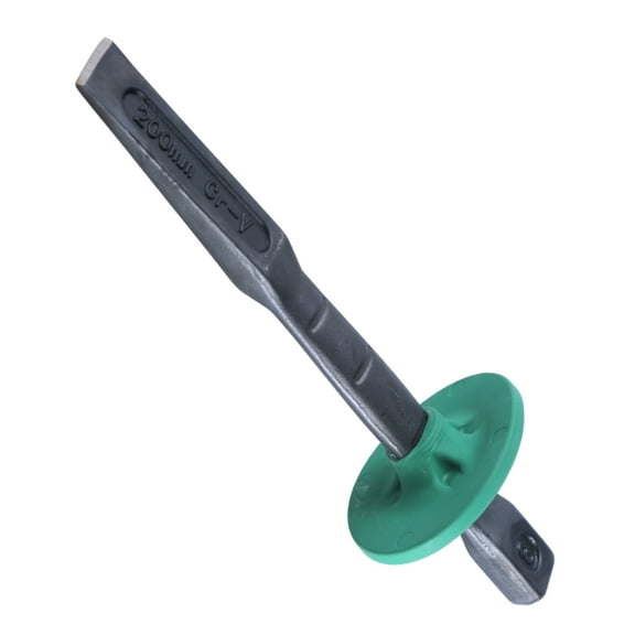 Industry Masonry Chisels With Hands Guard Flat End Rock Concrete Stone Chisels for Demolishing Carvings Tool