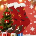 thumbnail image 2 of SwiftWear Fuzzy Slipper Socks with Grippers Non Slip Cozy Grips Socks Christmas Gifts Winter Thick Warm Sock Christmas Gift for Family, 2 of 4