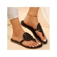 thumbnail image 4 of Women's Comfortable Dressy Thong Flip Flop Flat Sandals, 4 of 10