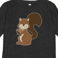 thumbnail image 4 of Inktastic Squirrel Boys or Girls Long Sleeve Toddler T-Shirt, 4 of 5