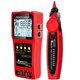 thumbnail image 3 of Probador de cables de red Buscador de cable de red 2 en 1 portátil de mano Multímetro Pantalla LCD con retroiluminación Análogos Búsqueda digital Cable de prueba POE Sensibilidad de emparejamiento Cor TOOLTOP Probador de cables de red, 3 of 7