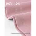 thumbnail image 4 of Cadmus Womens High Waist Stretch Wide Leg Lounge Pants Loose Fit Yoga Workout Sweatpants with Pockets, Pink, M, 4 of 9