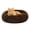 Coffee, variant on Cat Beds for Indoor Cats, 28" Washable Cat Bed Machine , Fluffy Round Pet Bed Non-Slip, Calming Soft Plush Donut Cuddler Cushion for Dogs Kittens,Light Gray