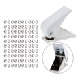 thumbnail image 4 of Perforated Metal Ring Dart Holder And 100 Rings,portable Dart Wing Punch Dart Wing Punch Dart Leaf Punch(white)(101pcs), 4 of 5