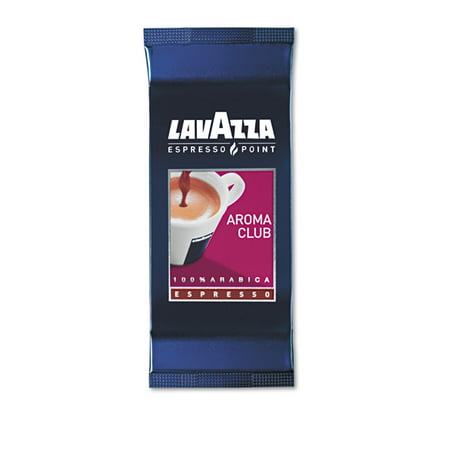 Lavazza Espresso Point Cartridges, Aroma Club 100% Arabica Blend, .25oz, 100/Box
