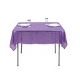 thumbnail image 3 of Efavormart 54" x 54" Wholesale Premium Purple Table Cover Sparkly SEQUIN Square Tablecloth For Banquet Wedding Party, 3 of 6