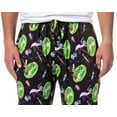 thumbnail image 4 of Rick and Morty Mens' TV Show Series Portal Tossed Print Sleep Pajama Pants, 4 of 7