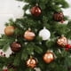 thumbnail image 2 of Juego de 6/30 bolas navideñas de plástico con forma de adornos navideños, colgante para árbol de Navidad, 2 of 4