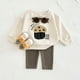 thumbnail image 2 of Spring Baby Clothes Set 0-3Y Cute Cartoon Hoodie+Striped Pants 2Pcs for Boys Girls Toddler Pullover Suit Childrens Casual Outfit, 2 of 6