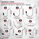 thumbnail image 4 of 121Pcs Pegboard Hooks Assortment - Durable Pegboard Accessories, 4 of 5