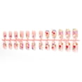 thumbnail image 3 of Flores cortas cuadradas Blruyci de Press on Nails para mujer, 24 unidades, 3 of 7