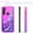 Pink/Purple, variant on Motorola Moto G Stylus 2020 Phone Case, Liquid Floating Glitter Quicksand Bling with Spot Diamond Cover - Pink/Purple