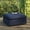 Navy, variant on Commix Overstuffed Outdoor Patio Ottoman Navy