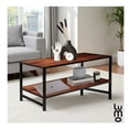 thumbnail image 4 of Mueble Tv Mesa de Centro Madera Mueble Auxiliar 120X45X30cm cafe, 4 of 7
