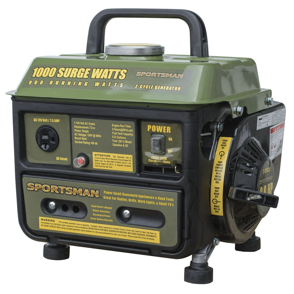 Sportsmans Series 1000Watt 2Cycle Generator