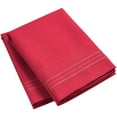 thumbnail image 2 of Mellanni Microfiber Pillowcases with Envelope Closure, Standard / Queen, Hot Pink, 2 Piece, 2 of 7