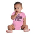 thumbnail image 6 of The Snuggle Is Real Humor Pun Cute Romper Boys or Girls Infant Baby Brisco Brands 12M, 6 of 7