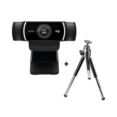 Logitech C922 Pro Stream Webcam 1080P Camera for HD Video Streaming & Recording 720P at 60Fps with Tripod Included