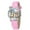 Pink, variant on Watches for Women Fashion Cartoons Buckle Dazzling Mesh Belt Watch Rubber Watch