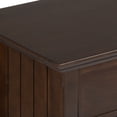 thumbnail image 5 of WyndenHall  Normandy SOLID WOOD 24 inch Wide Bedside Nightstand Table Brunette Brown Stained,Wood Finish, 5 of 5