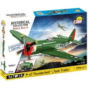 COBI Historical Collection WWII P-47 Thunderbolt & Tank Trailer EXECUTIVE EDITION