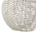 thumbnail image 6 of SEI Furniture Cartaxo Round Pendant Lamp Shade in White Washed, 6 of 7